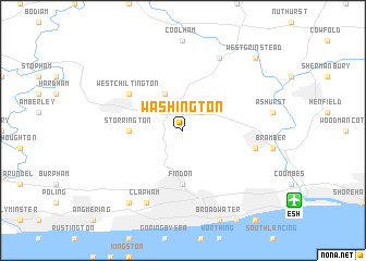 map of Washington