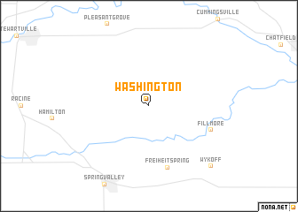 map of Washington