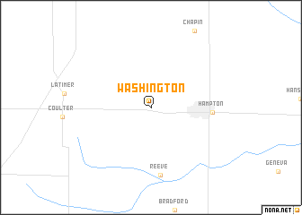 map of Washington