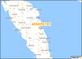 map of Washington