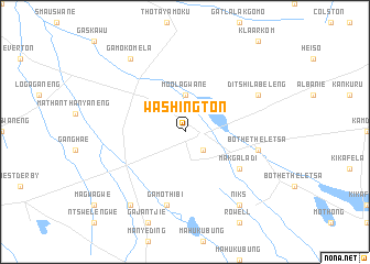 map of Washington