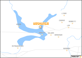 map of Washunga