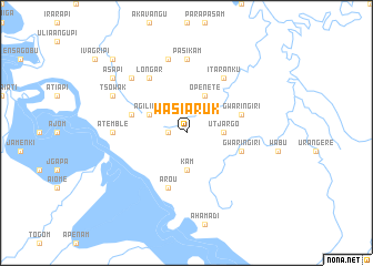 map of Wasiaruk