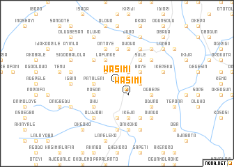 map of Wasimi