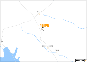 map of Wasipe