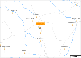 map of Wasis