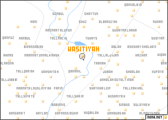 map of Wāsiţīyah