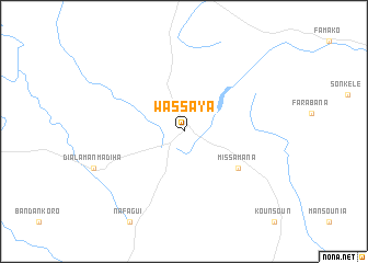 map of Wassaya