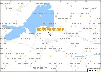 map of Wassensdorf