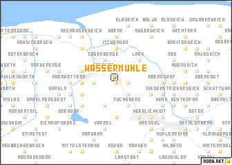 map of Wassermühle