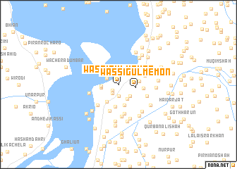 map of Wassi Gul Memon