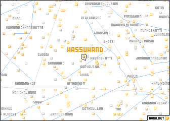 map of Wassu Wānd