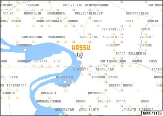 map of Wassu