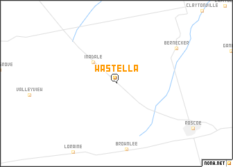 map of Wastella