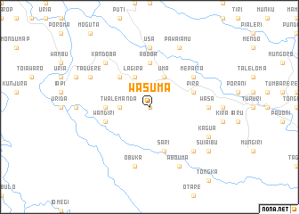 map of Wasuma