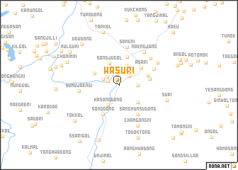 map of Wasu-ri