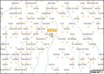 map of Wasu