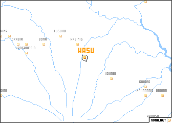 map of Wasu