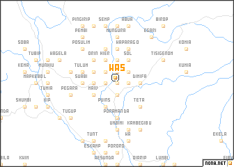 map of Was