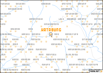 map of Watabung