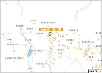 map of Watagh Mela