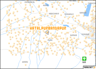 map of Wātalpur Bandapur