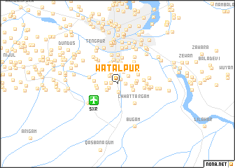 map of Wātalpur