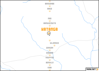 map of Watanga