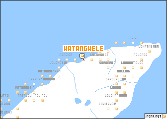 map of Watangwélé