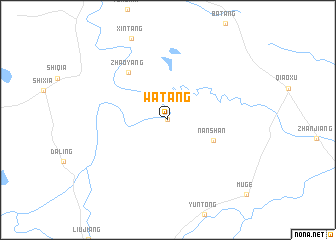 map of Watang