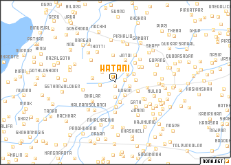 map of Wātani