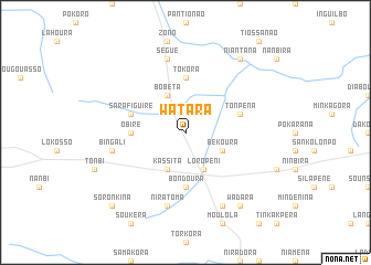 map of Watara