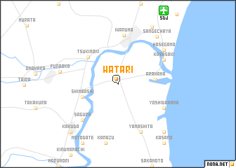 map of Watari