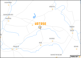 map of Watase