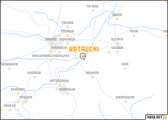 map of Watauchi