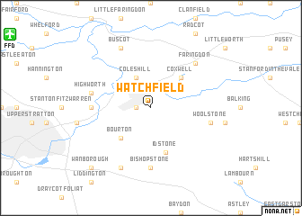 map of Watchfield