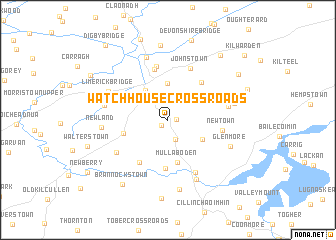 map of Watch House Cross Roads