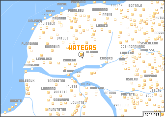 map of Wategas