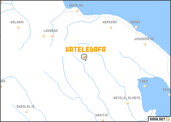 map of Watele Dafa