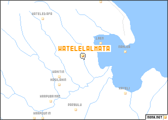 map of Watele Lalmata