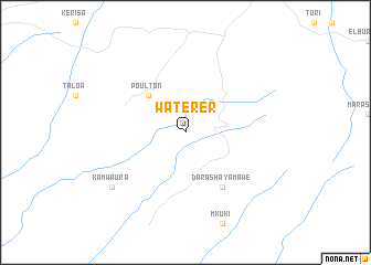 map of Waterer