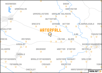 map of Waterfall