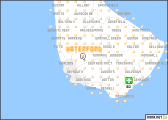 map of Waterford