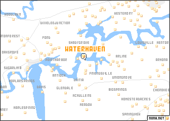 map of Waterhaven