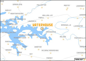 map of Waterhouse