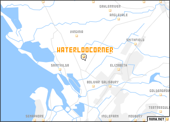 map of Waterloo Corner