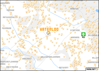 map of Waterloo