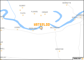 map of Waterloo