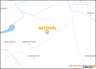 map of Waterval