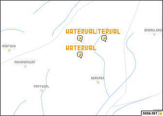 map of Waterval